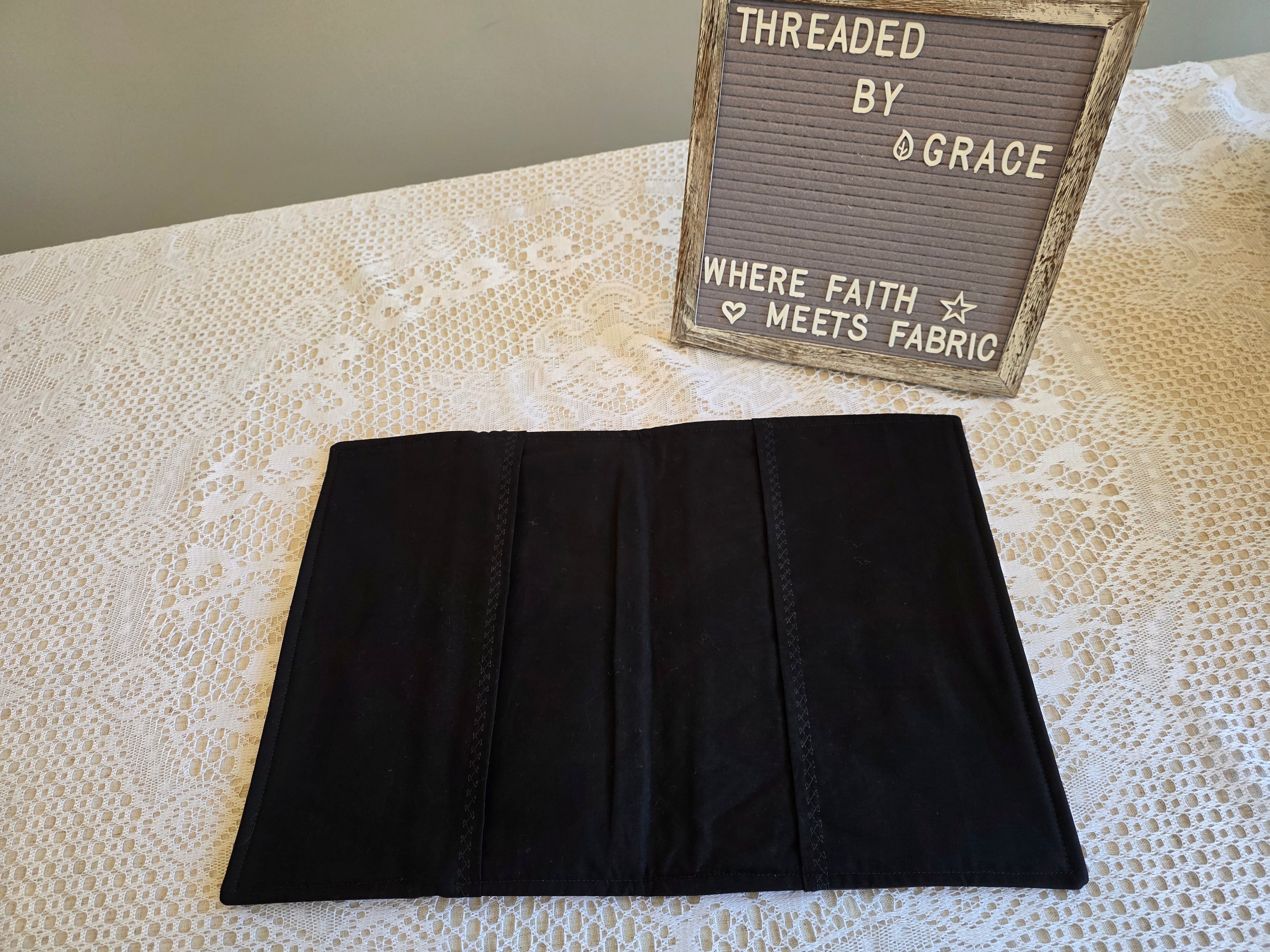 MENS Deluxe Bible/Book Cover- Brown Faux Leather | Bible Cover | Devotional Cover