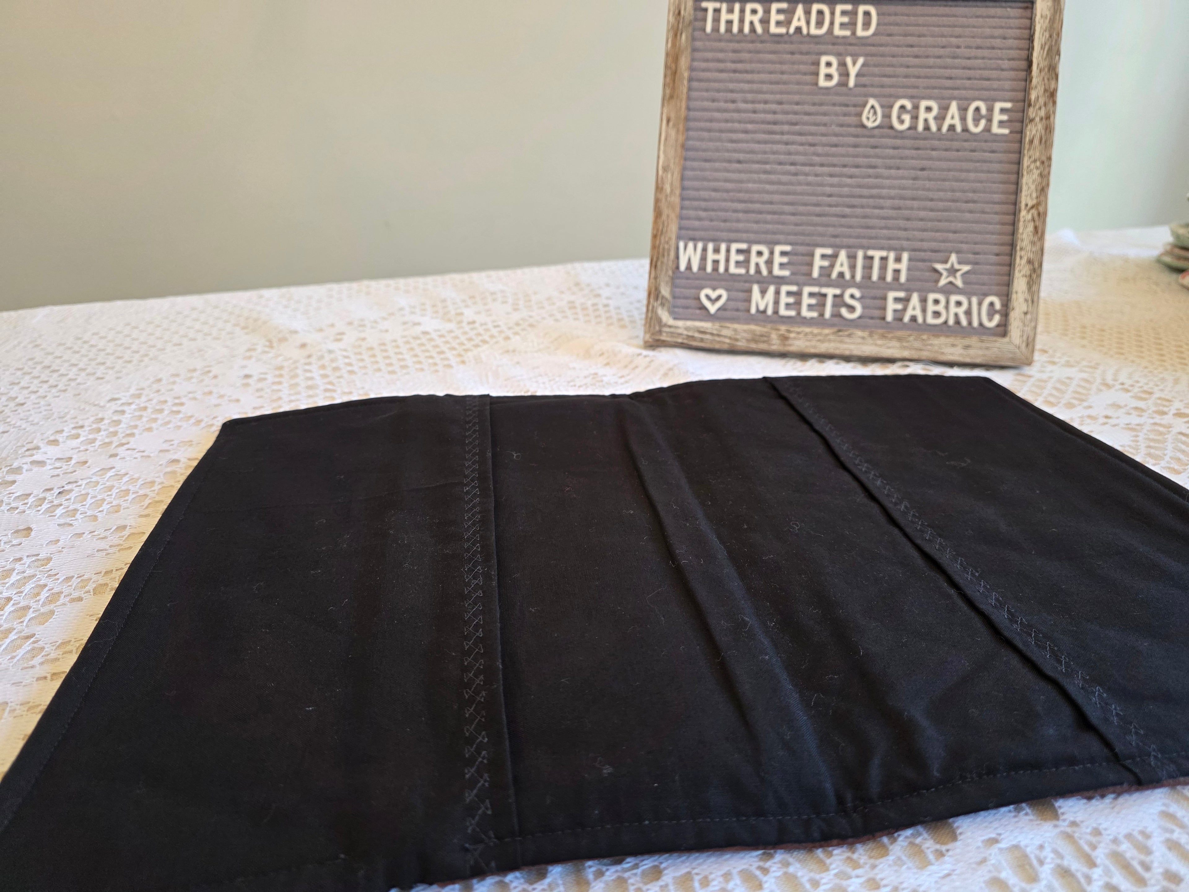 MENS Deluxe Bible/Book Cover- Brown Faux Leather | Bible Cover | Devotional Cover