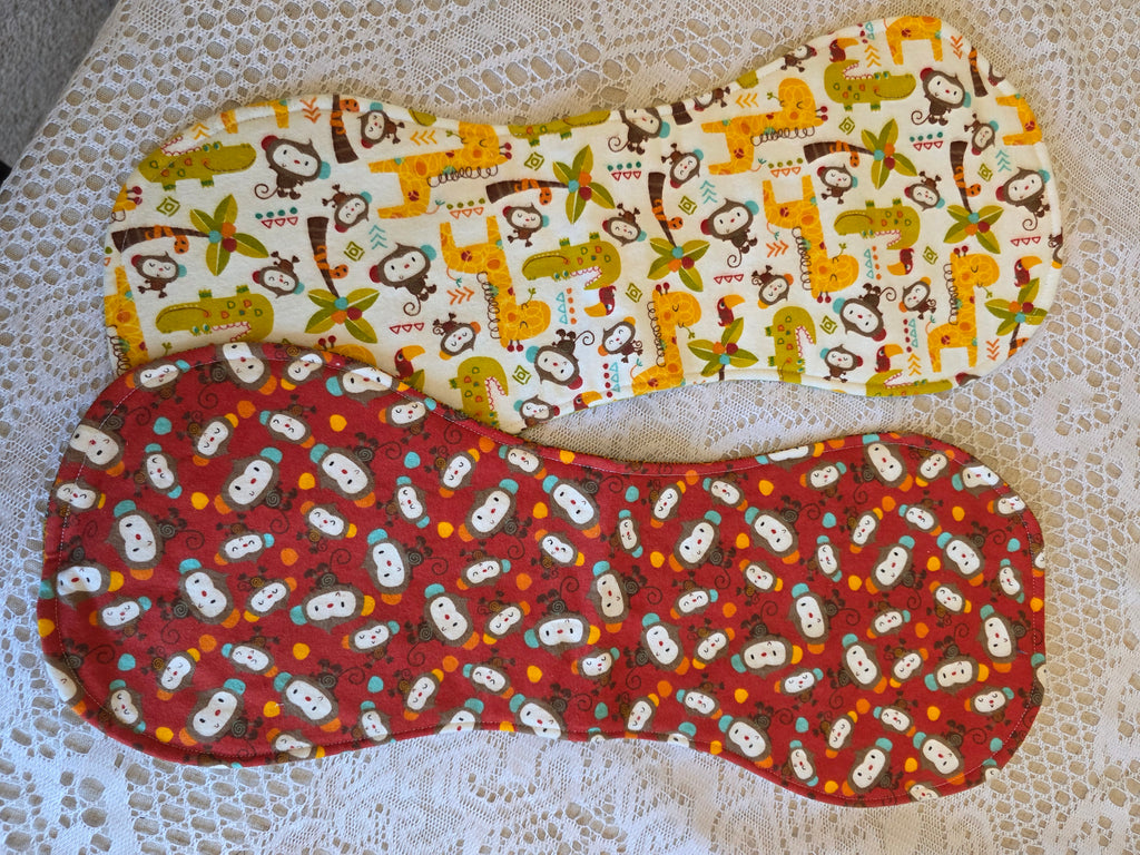 Safari Burp Cloth Set | Set of 2