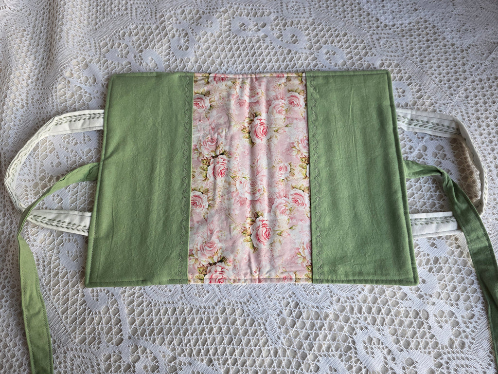 Sage Green & Elephants Mom Bundle | Sage Green & Elephants Bible Cover with Matching Burp Cloth | New Mom Gift | Mom Gift | Mother Gift