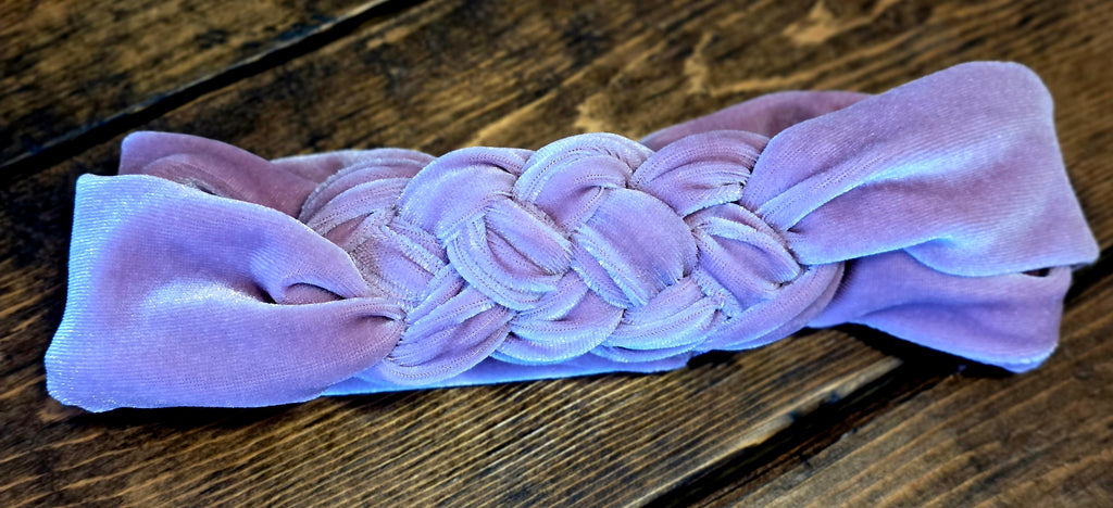 Velvet Braided Headbands | Velvet Headbands | Winter Hair Accessories | Luxe Headbands
