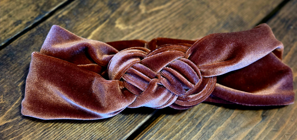 Velvet Braided Headbands | Velvet Headbands | Winter Hair Accessories | Luxe Headbands