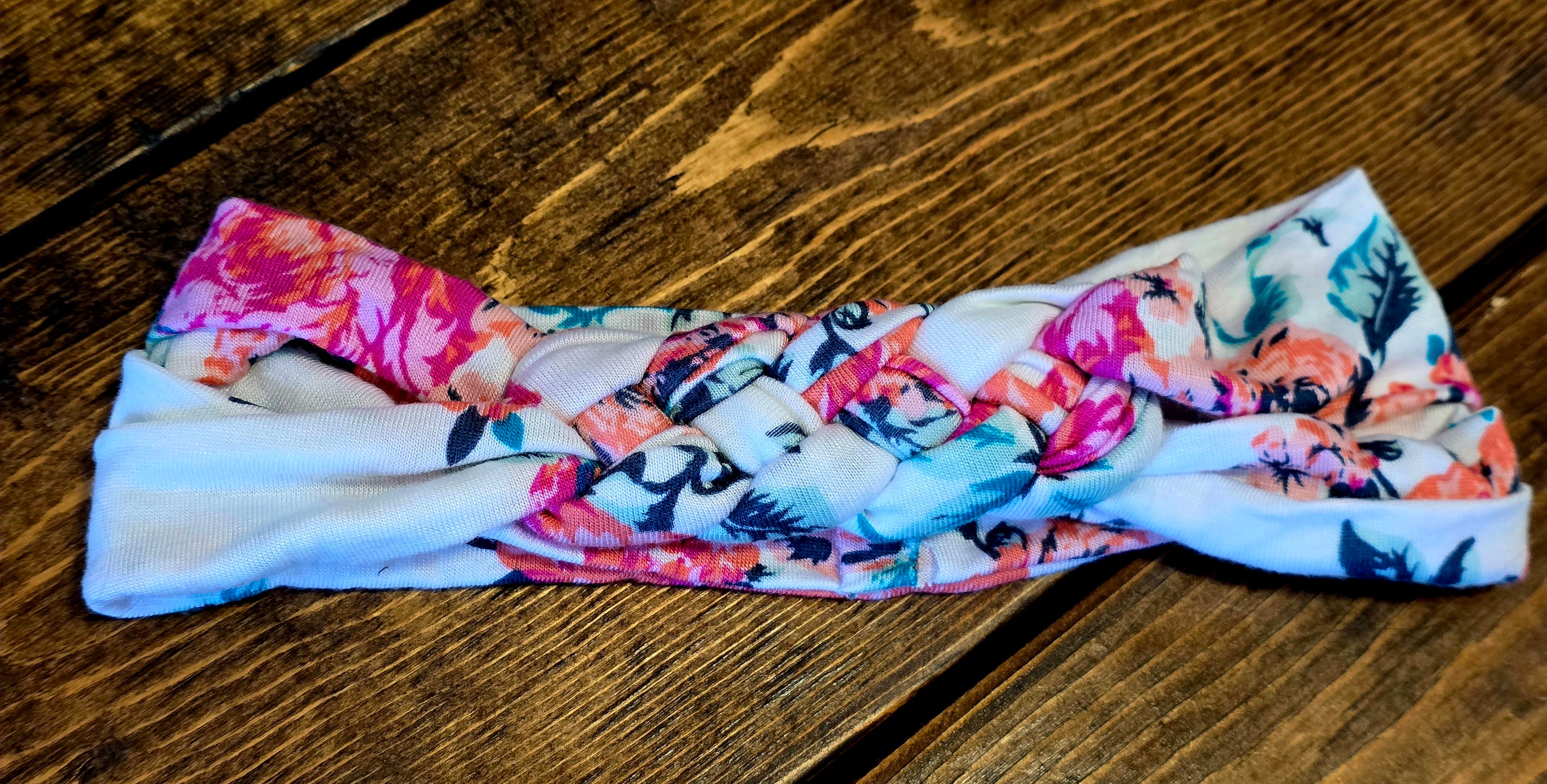 Double Braided Stretchy Headbands | Stretchy Headbands | Braided Hair Accessories