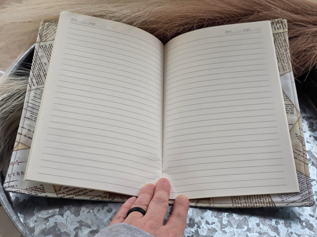 Fabric Bound Journals | Lined Journals | 1 Journal Included | Gratitude Journals | Prayer Journals