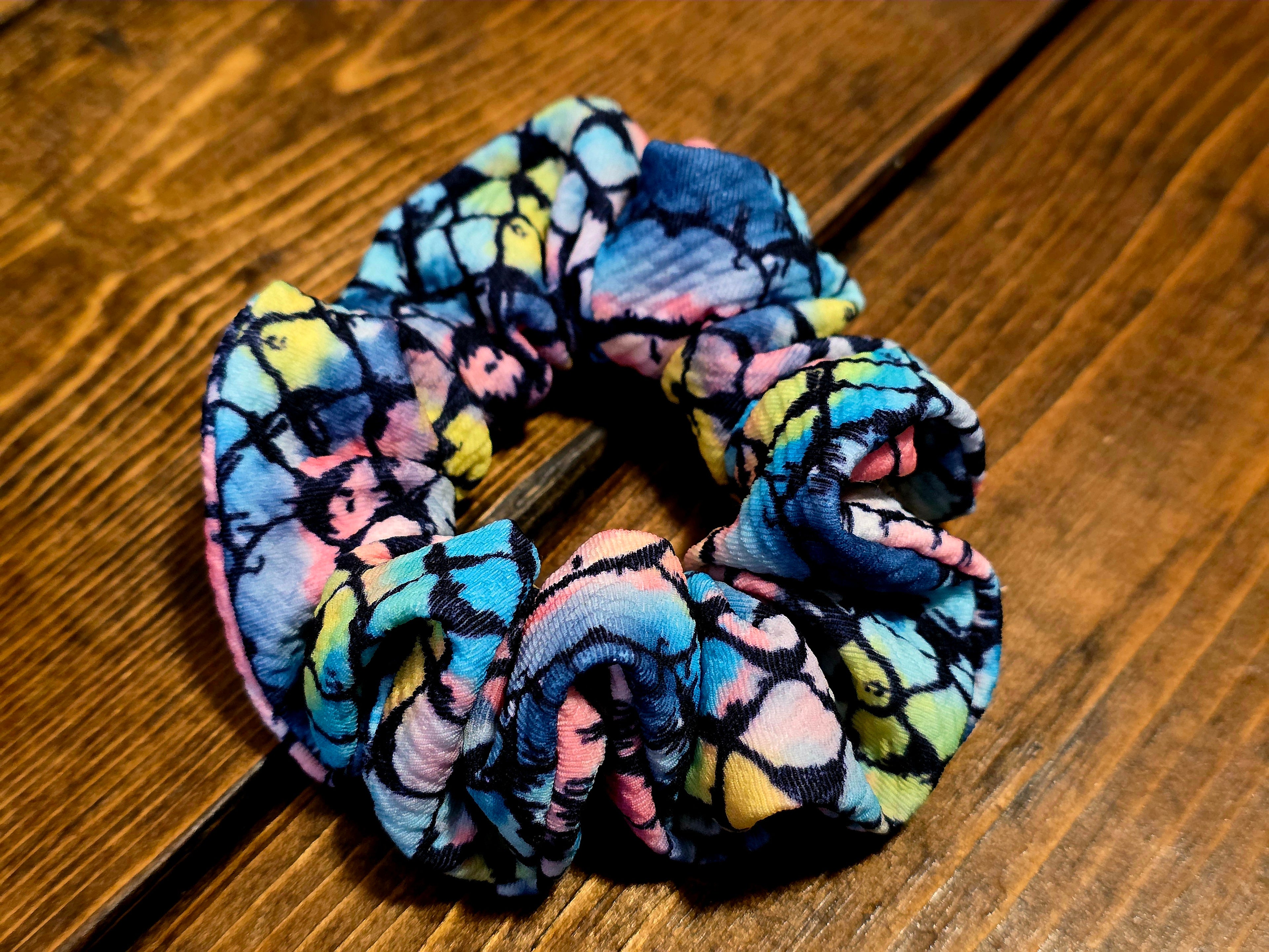 Stretchy Scrunchies | Colorful Scrunchies | Fun Scrunchies | Handmade Scrunchies