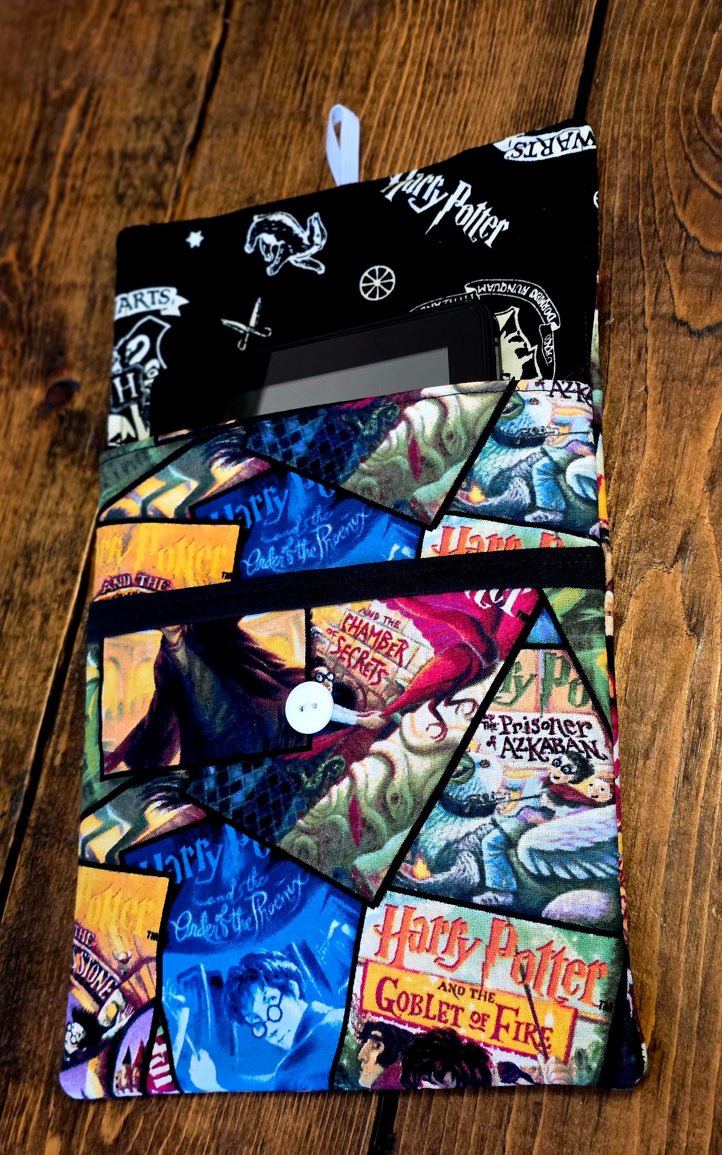 Kindle Sleeves | Kindle Cover | Handmade Kindle Protector | Button Over Kindle Sleeve