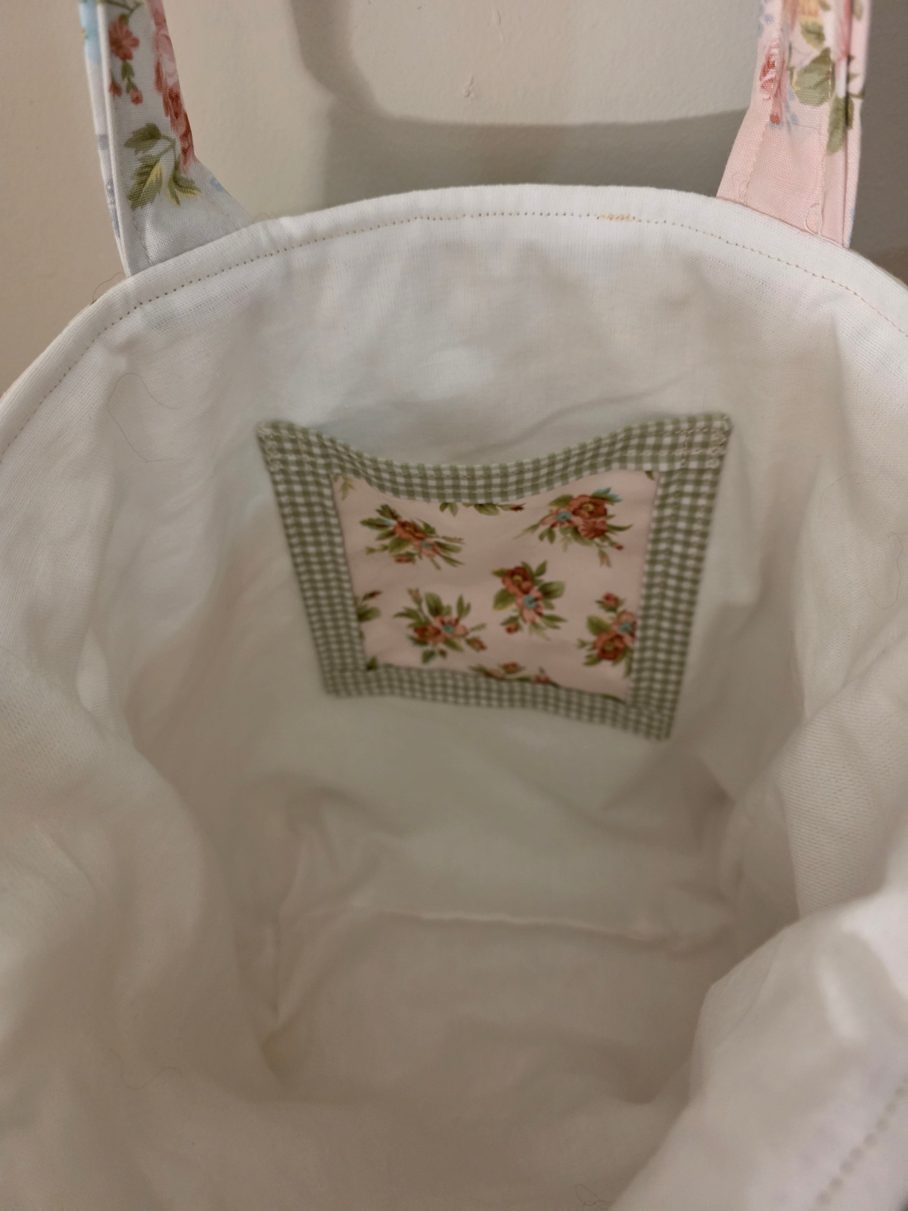 Shabby Chic Patchwork Quilted Tote Bag | Quilted Tote Bag | Library Bag | Shabby Chic Tote Bag | Everyday Tote Bag