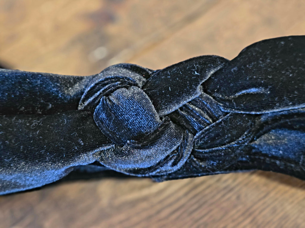 Velvet Braided Headbands | Velvet Headbands | Winter Hair Accessories | Luxe Headbands