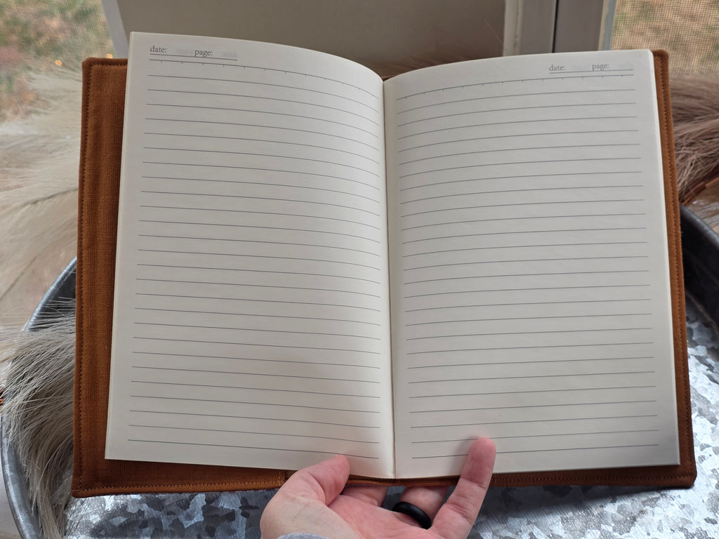 Fabric Bound Journals | Lined Journals | 1 Journal Included | Gratitude Journals | Prayer Journals