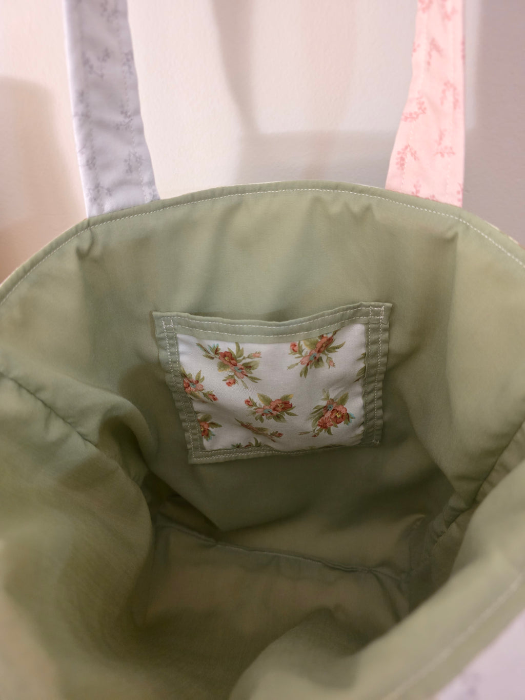 Shabby Chic Patchwork Quilted Tote Bag | Quilted Tote Bag | Library Bag | Shabby Chic Tote Bag | Everyday Tote Bag